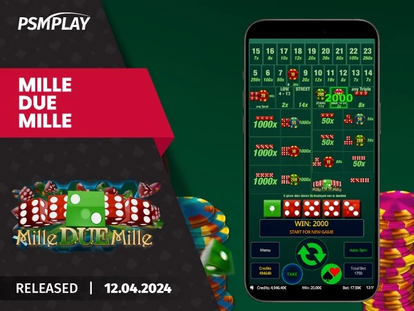 New Game out now: Mille Due Mille