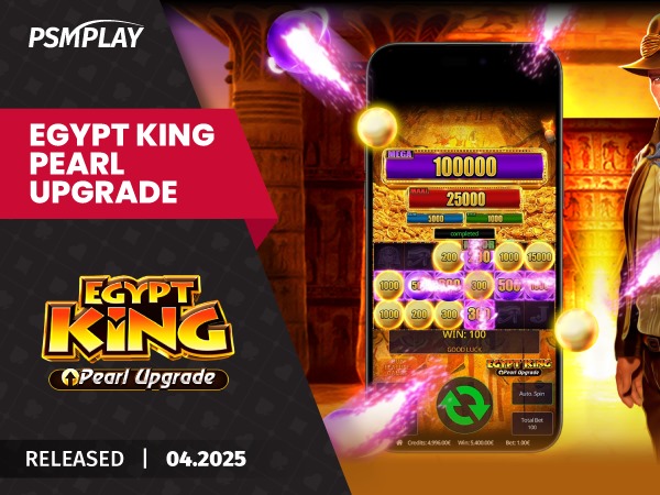 New Game out now: Egypt King Pearl Upgrade