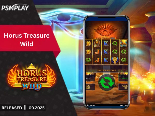 New Game out now: Horus Treasure Wild™