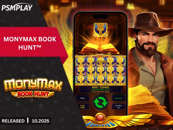 New Game out now: MonyMax Book Hunt™