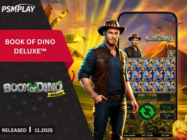 New Game out now: Book of Dino deluxe™