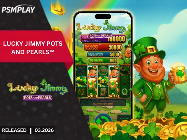 New Game out now: Lucky Jimmy Pots and Pearls™